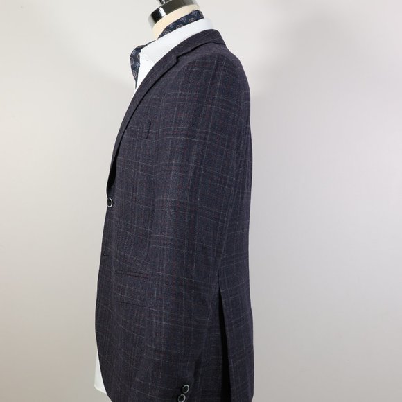 Luigi Bianchi Mantova Sport Jacket 42R/52 Virgin Wool Slim Fit. Made in Italy. - Picture 5 of 10